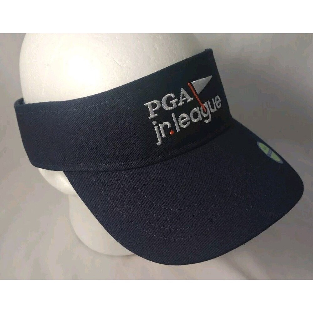 PGA Junior League Navy Blue Adjustable Snapback Golf Visor Hat/Cap-NEW w/Tags!